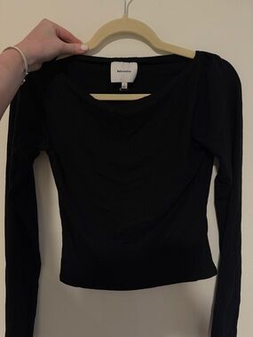 Reformation Wiley Ballet Neck Top
